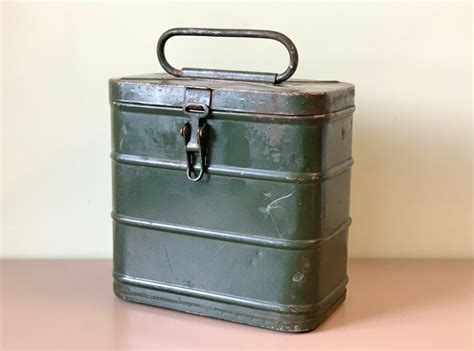 Soviet Military Box Metal 